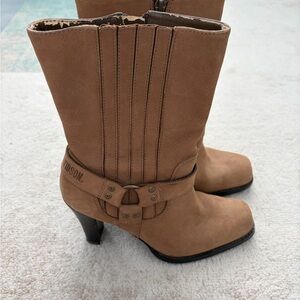 Harley-Davidson Women's Brown Heeled Boots